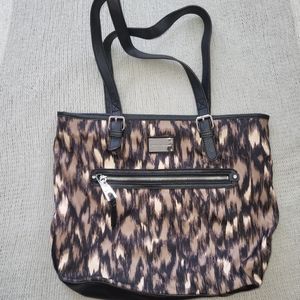 Dana Buchman Animal Print Tote Purse